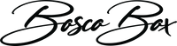 BoscoBox Main Logo Black in Script Font with Transparent Background Large